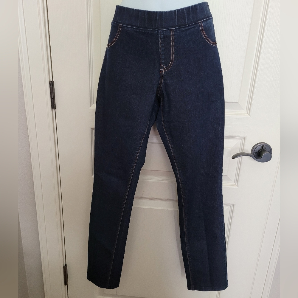 Old Navy Jegging Jeans, Dark Blue, Sz 12, EUC